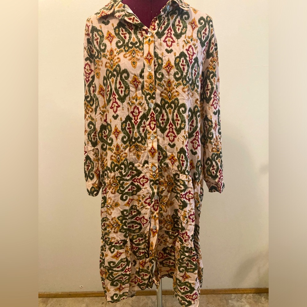 3/4 length dress chemise made in Italy